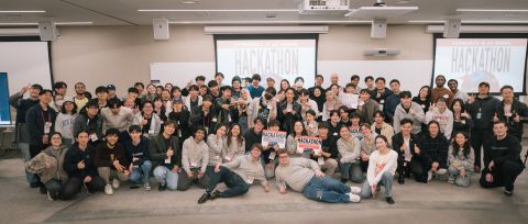 Participants at Amazon Web Services Hackathon 2025