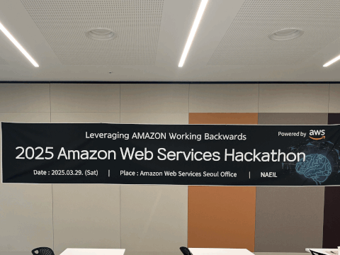The Amazon Web Services Hackathon 2025 Working Backwards banner